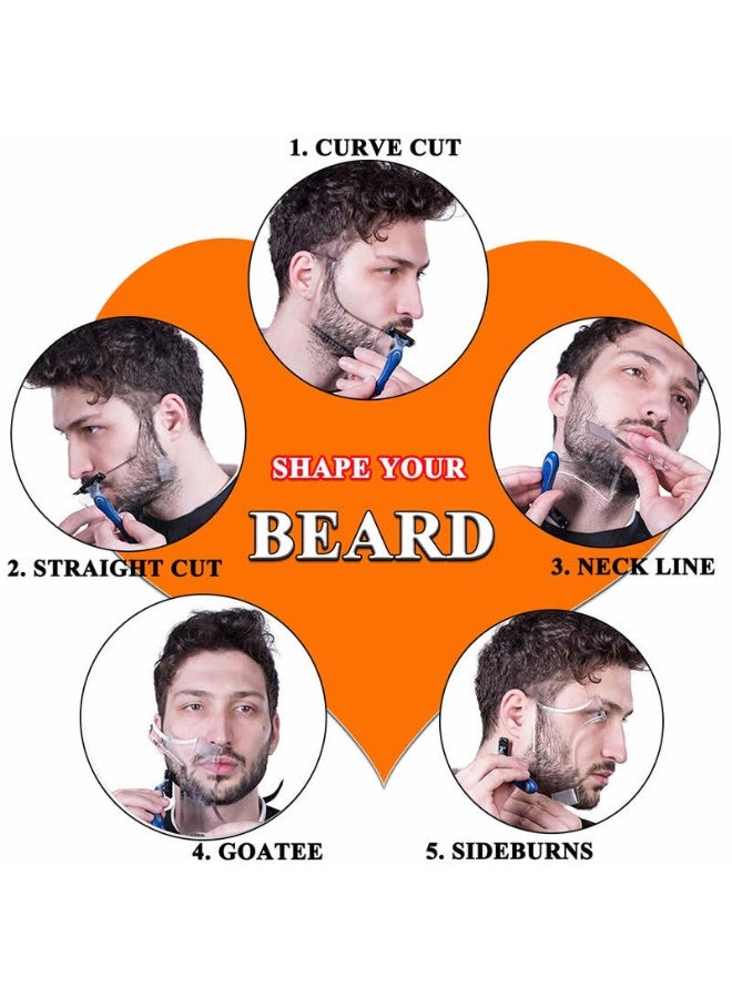 أداة تشكيل اللحية الشفافة متعددة الاستخدامات 8 في 1 - Image 3